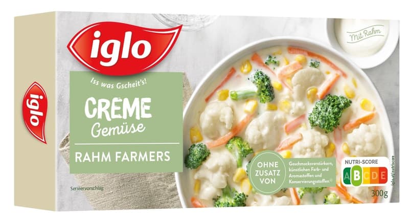 Iglo Cremegemüse Rahm-Farmers (tiefgekühlt)