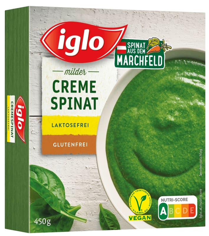 Iglo Cremespinat laktosefrei (tiefgekühlt)