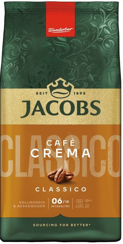 Jacobs Caffe Crema Classico Bohnen