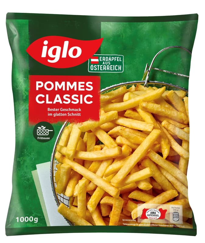 Iglo Pommes Classic (tiefgekühlt)