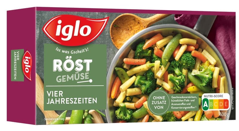 Iglo Roasted Vegetables 4 Seasons