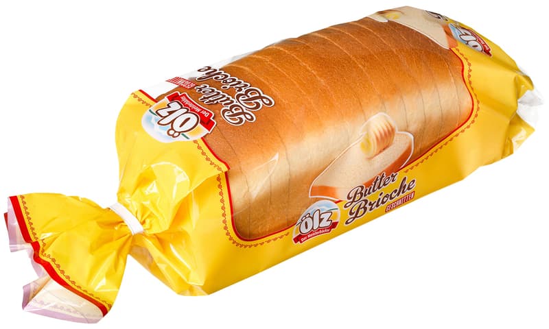 Ölz Butter Brioche geschnitten