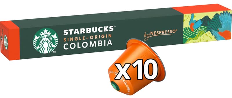 STARBUCKS Colombia Kaffeekapseln für NESPRESSO