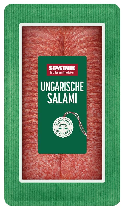 Stastnik Ungarische Salami geschnitten