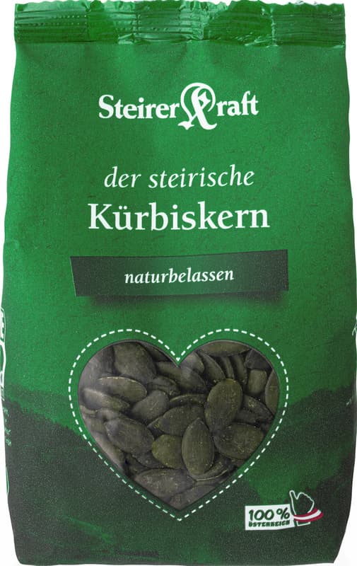 Steirerkraft Steirische Kürbiskerne naturbelassen