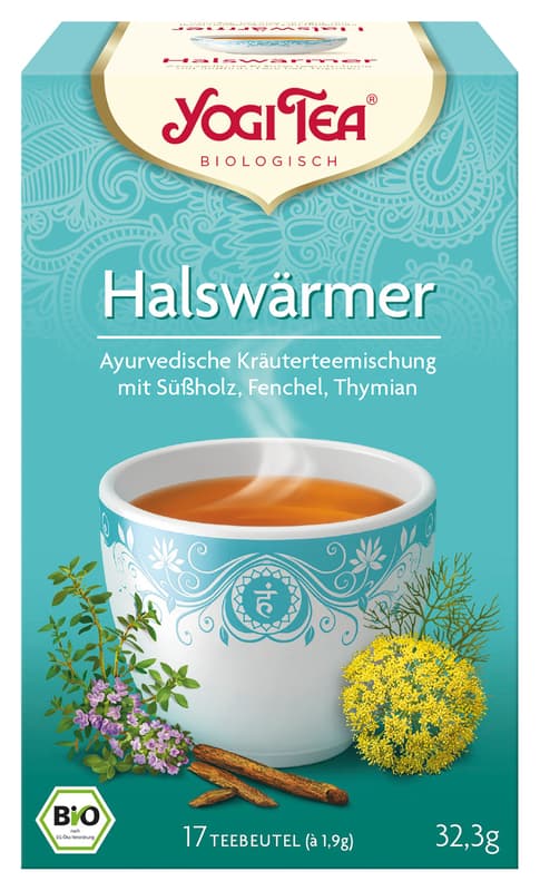Yogi Halswärmer BIO Teebeutel