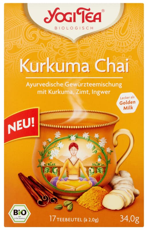 Yogi Kurkuma Chai BIO Teebeutel