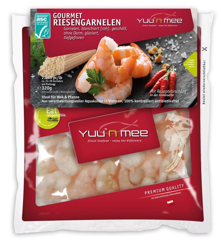 Yuu'n mee Gourmet King Prawns