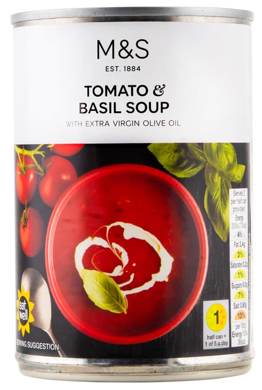 Marks & Spencer Tomato & Basil Soup