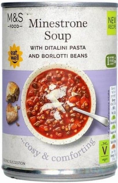 Marks & Spencer Minestrone Soup