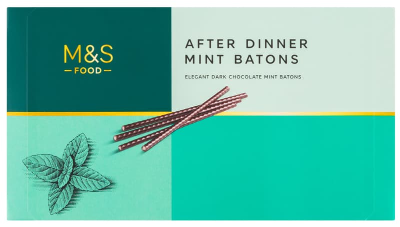 Marks & Spencer After Dinner Mint Batons