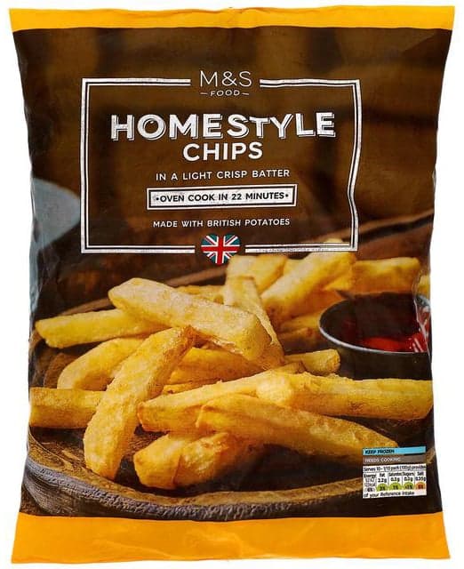 Marks & Spencer Home Style Chips (tiefgekühlt)