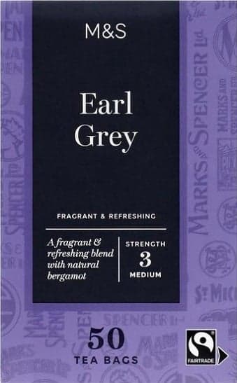 Marks & Spencer Earl Grey Teabags