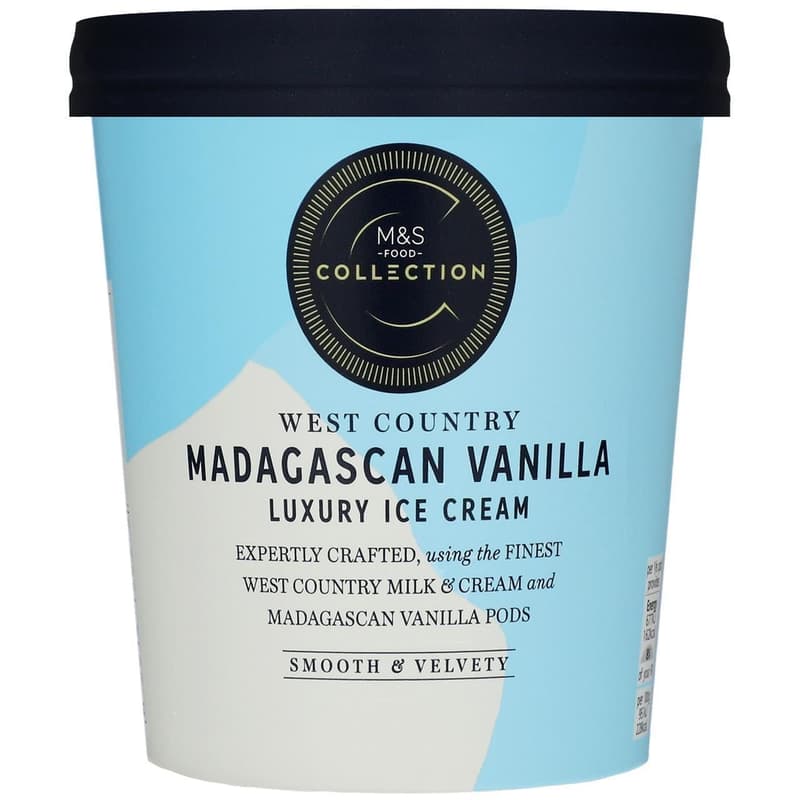 Marks & Spencer The Ultimate Vanilla Ice Cream (tiefgekühlt)