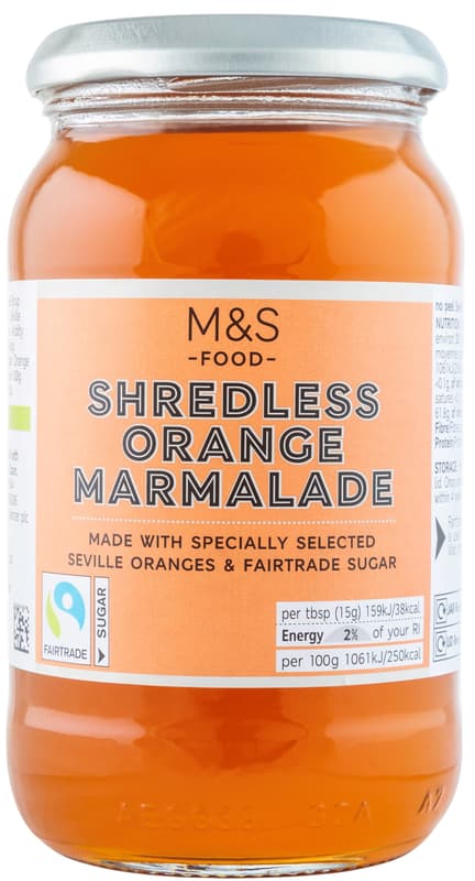 Marks & Spencer Marmelade aus Bitterorangen ohne Schale