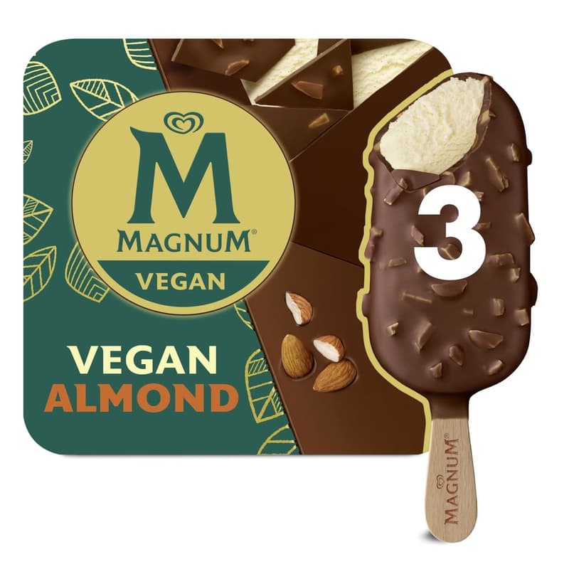 Magnum Multipack 3 x Almond VEGAN (tiefgekühlt)