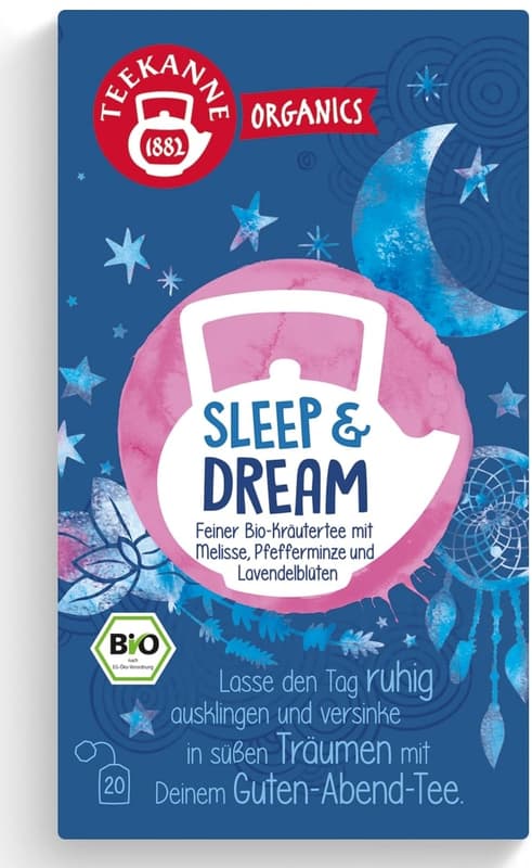 Teekanne Organics Sleep & Dream Teebeutel