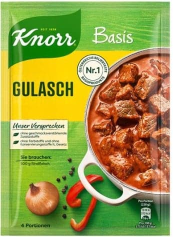 Knorr base for goulash