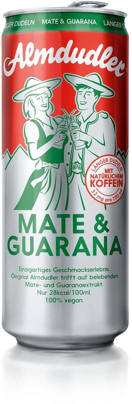 Almdudler Mate & Guarana (EinwegPFAND) - gekühlt