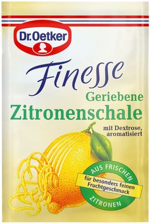 Dr. Oetker Finesse Geriebene Zitronenschale