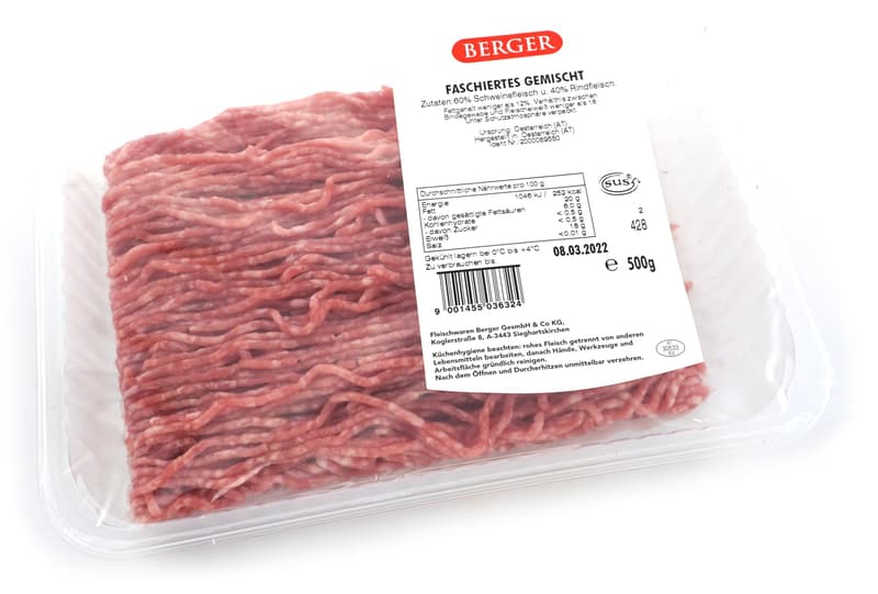 Berger Faschiertes gemischt