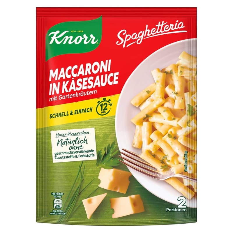 Knorr Spaghetteria Maccaroni with cheese