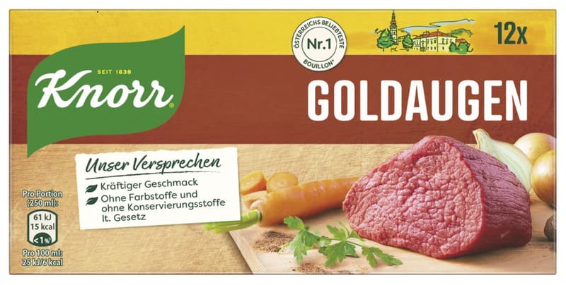 Knorr Goldaugen Beef Soup
