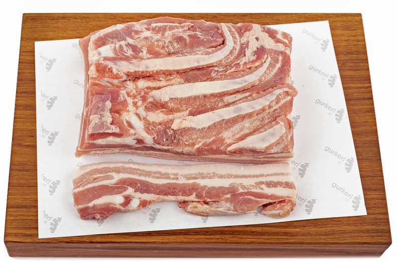 Regional-Optimal AMA Schwein Bauchfleisch mit Schwarte am Stück