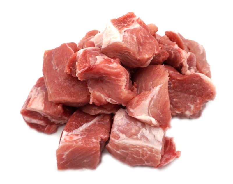 Goulash meat from the shoulder
