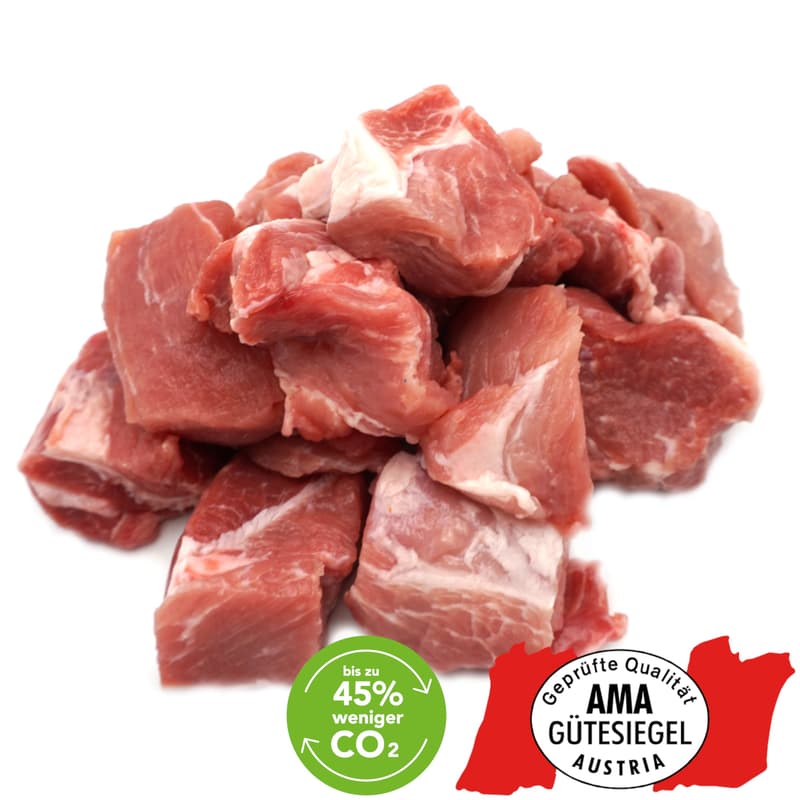 Goulash meat from the shoulder