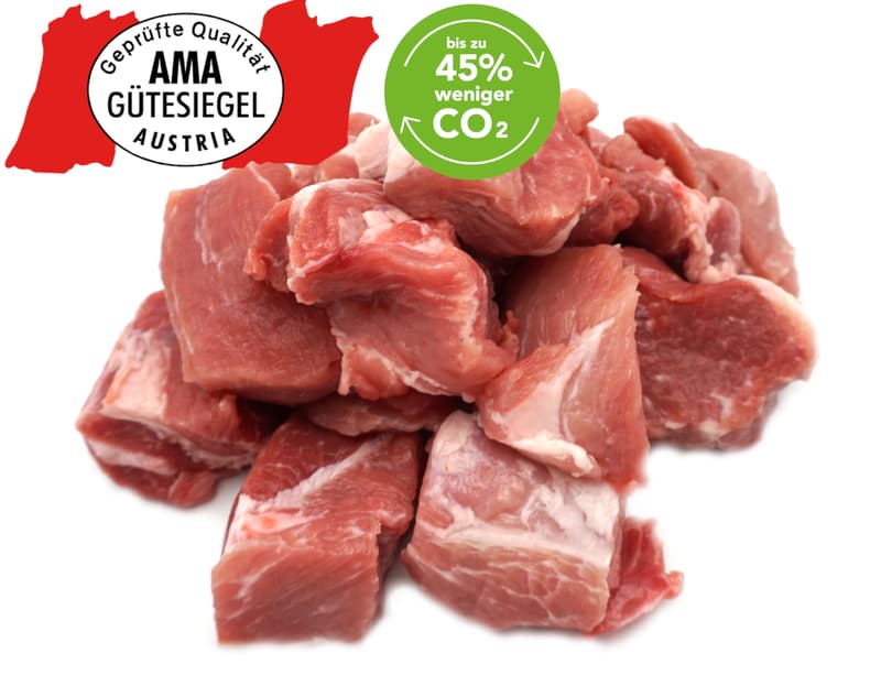 Goulash meat from the shoulder