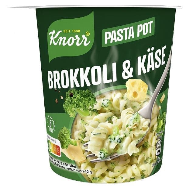 Knorr Pasta Snack Brokkoli-Käse-Sauce