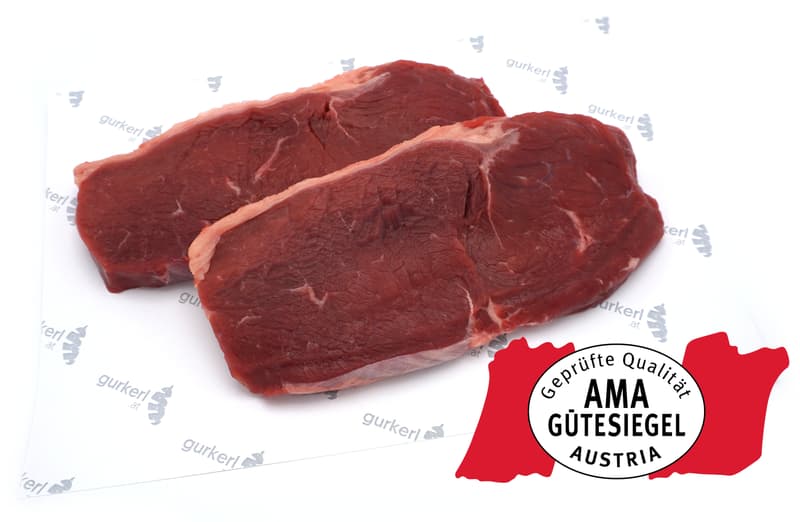 Berger AMA Rind Beiried geschnitten