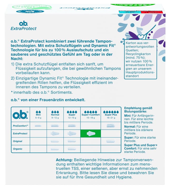 o.b. Extra Protect Super Plus