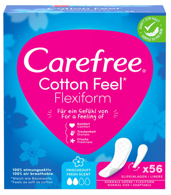 Carefree Cotton Feel Flexiform Fresh