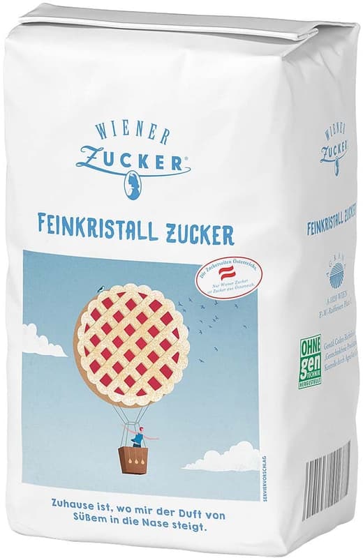 Viennese fine crystal sugar