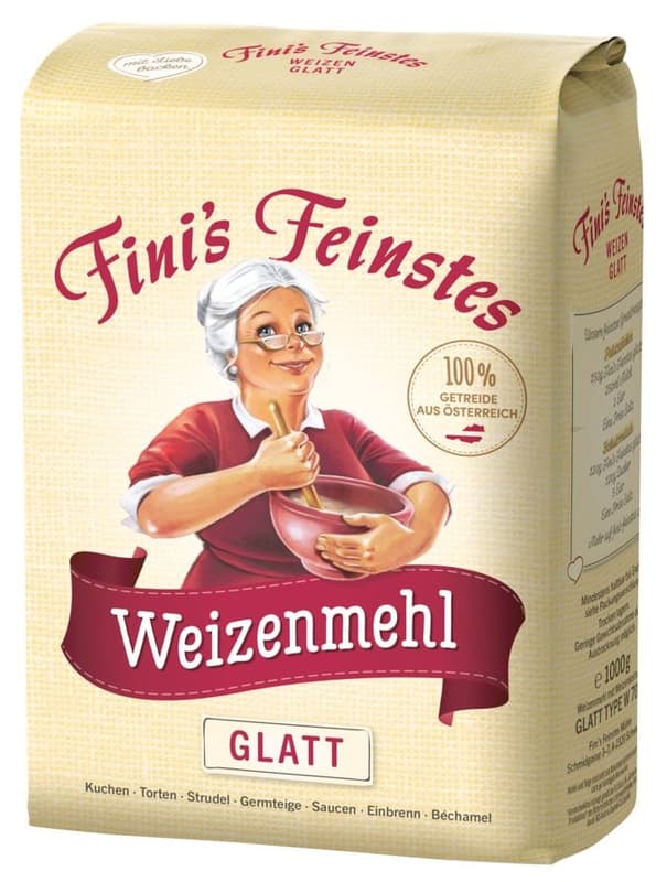 Fini's Feinstes Weizenmehl glatt