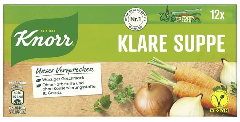 Knorr Klare Suppenwürfel