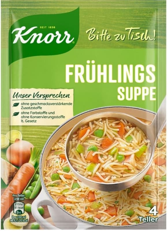 Knorr Bitte zu Tisch Frühlingssuppe