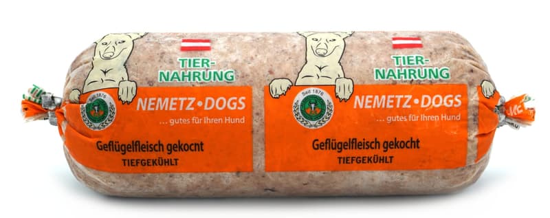 Nemetz Geflügel gekocht für Hunde (tiefgekühlt)